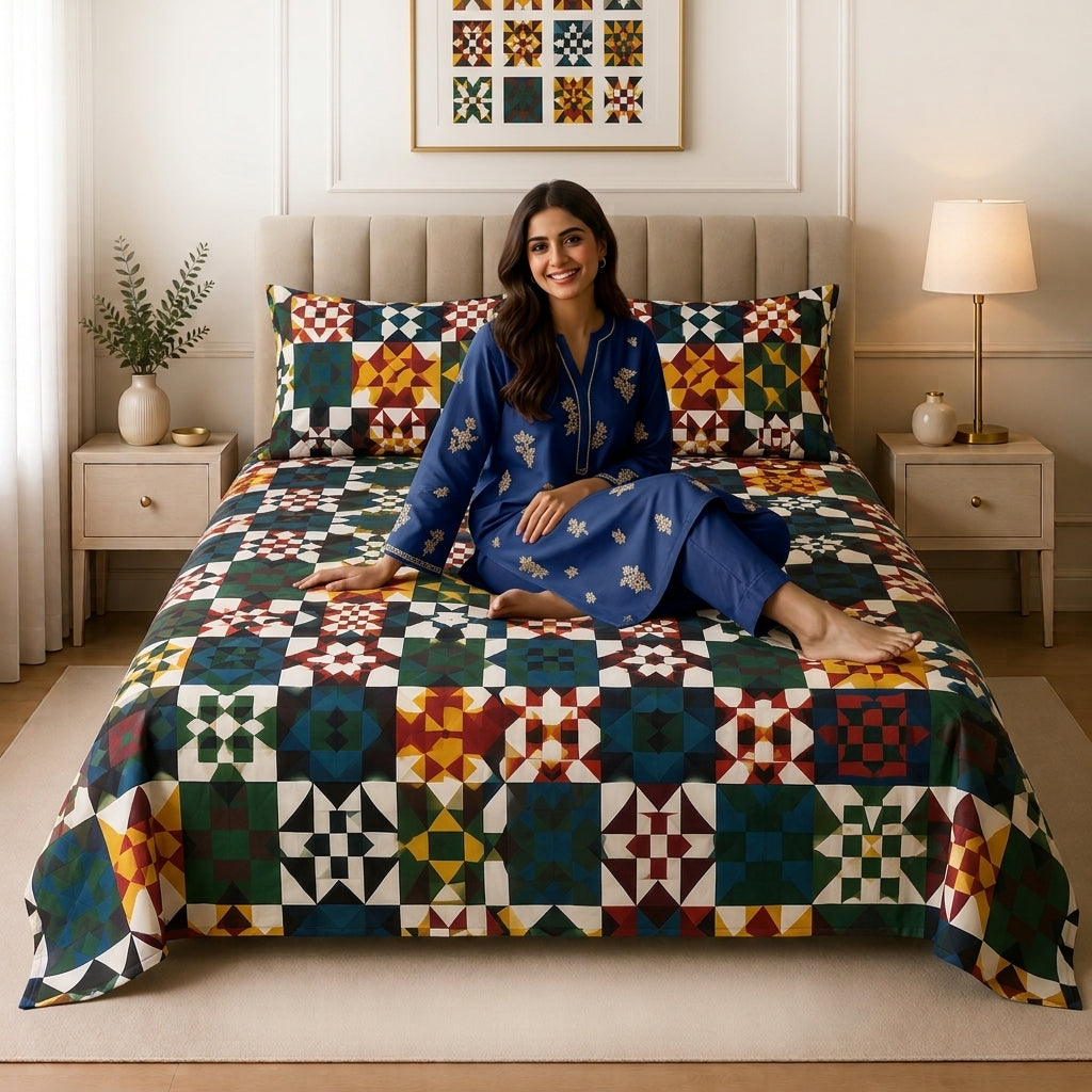 Micro Fiber Cotton Bed Sheet